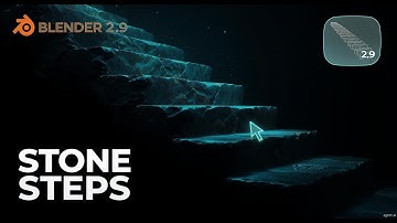 Creating the Stone Steps | Blender 2.9 | Hobbit Door Environment Modeling Tutorial