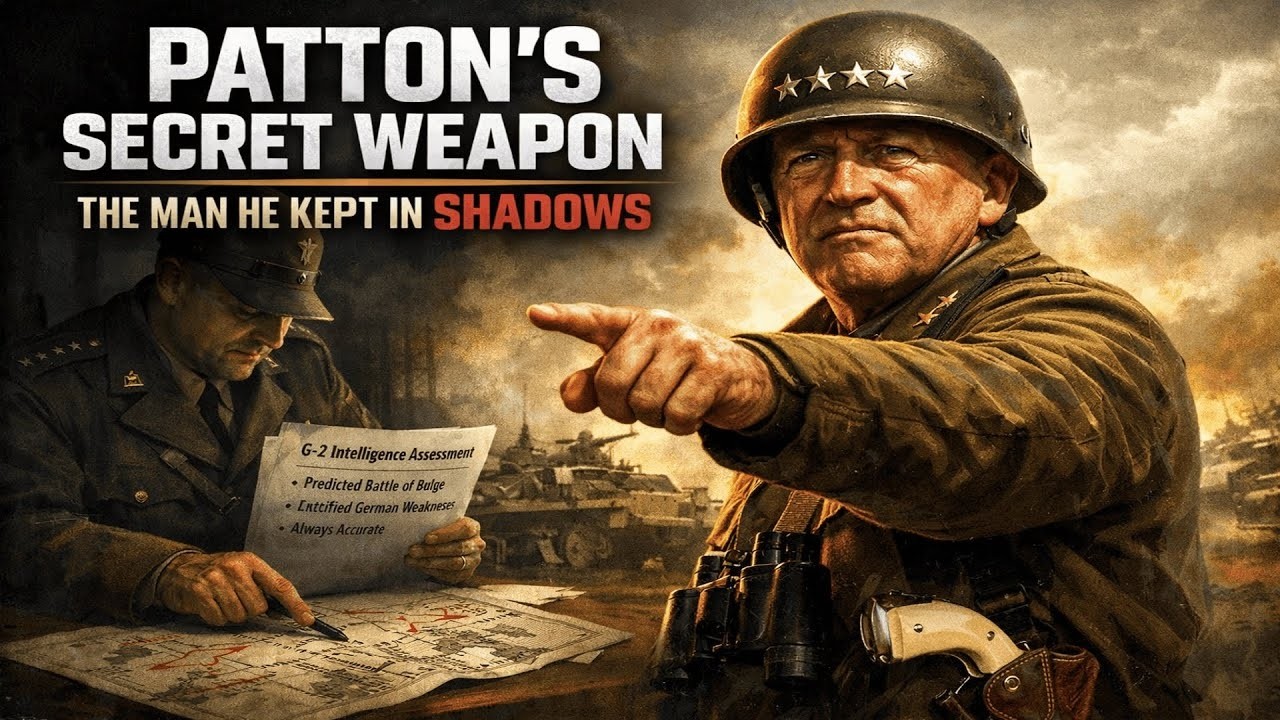 Why PATTON Kept His Best Intelligence Officer in the Shadows?