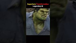 Cringe to Legendary superhero Transformation 🔥☠️ #shorts #marvel #transformation