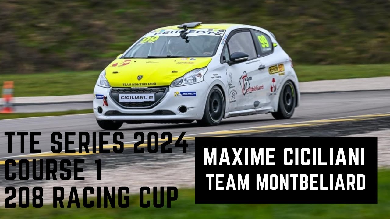 208 RACING CUP SPRINT COURSE 1 // MAGNY-COURS F1 // ACCIDENT ET PODIUM //