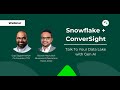Snowflake + ConverSight: Talk To Your Data Lake with Gen AI