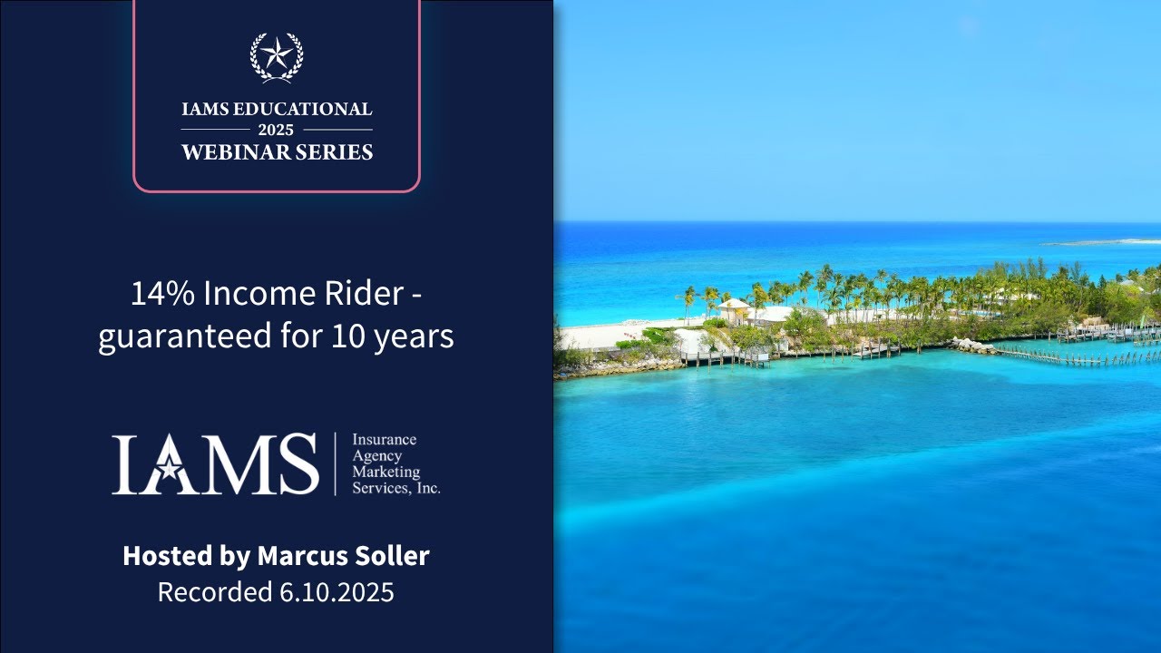 14% Income Rider - guaranteed for 10 years - YouTube