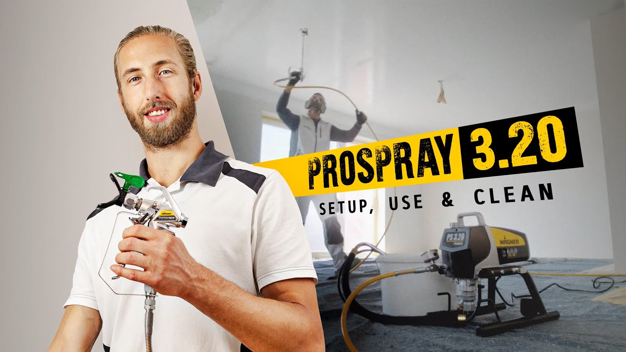 ProSpray PS 3.20 - Airless Paint Sprayer: Setup, Use & Clean with