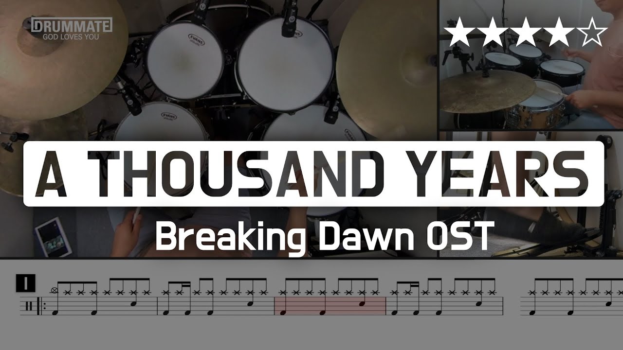 [Lv.17]  A Thousand Years - Christina Perri (Breaking Dawn OST) (★★★☆☆)