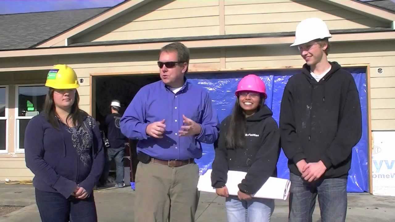 Meridian School District Construction Class helps Build Idaho YouTube