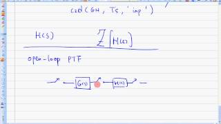 ENGR487 Lecture4 Open-loop Pulse Transfer Function