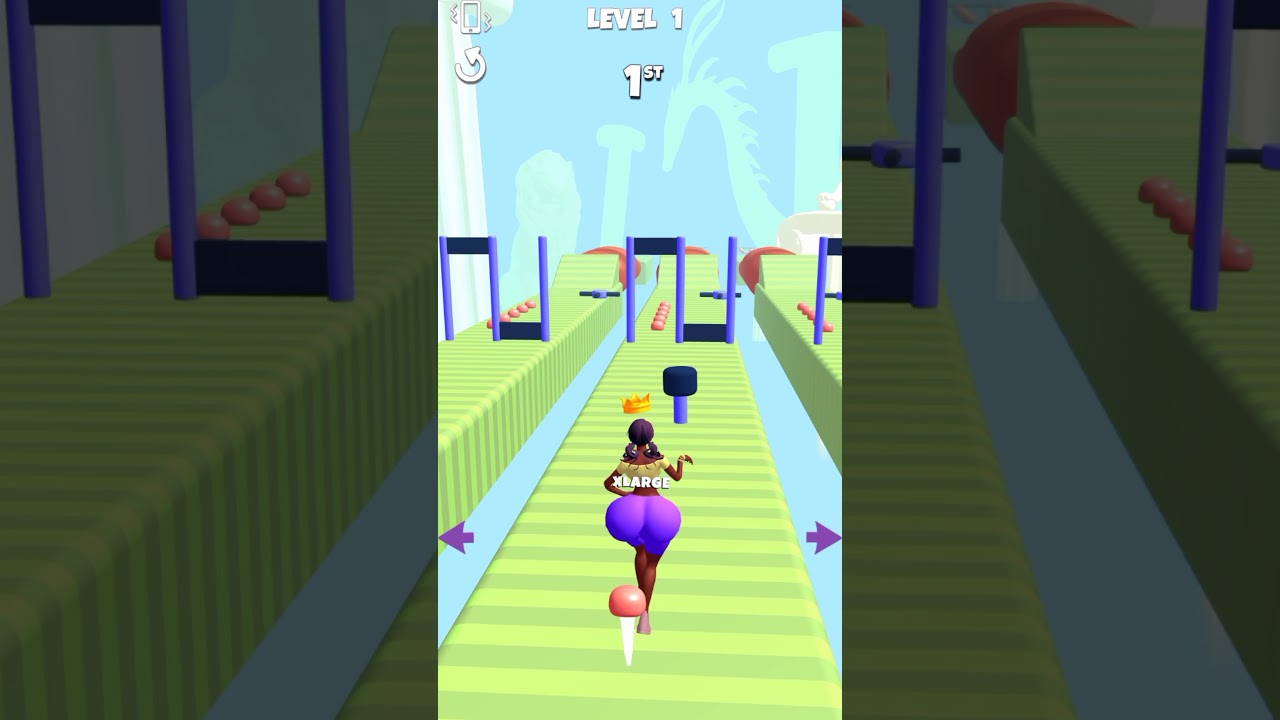 Bounce Big (iOS,Android) Mobile Games - Gameplay Walkthrough level 1