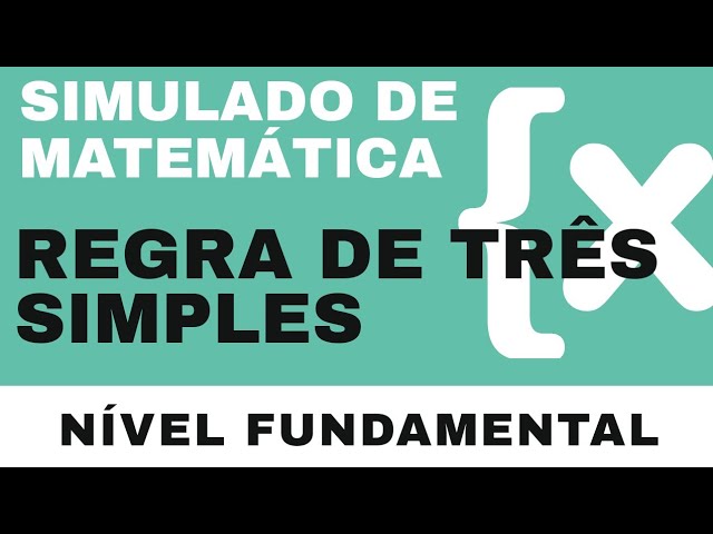 Simulado de Matemática para o 3° ano do Ensino Fundamental I