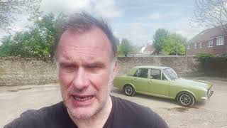 ford cortina 1600E for sale walkaround + starting, idling