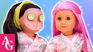 American Girl's Ultimate Doll Spa Day! | American Girl