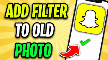 How to Add Snapchat Filter to Existing Photo