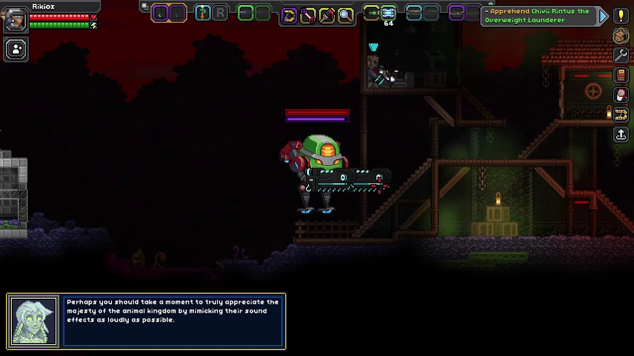 Starbound Part 238 - Bounty Hunting and Exploration