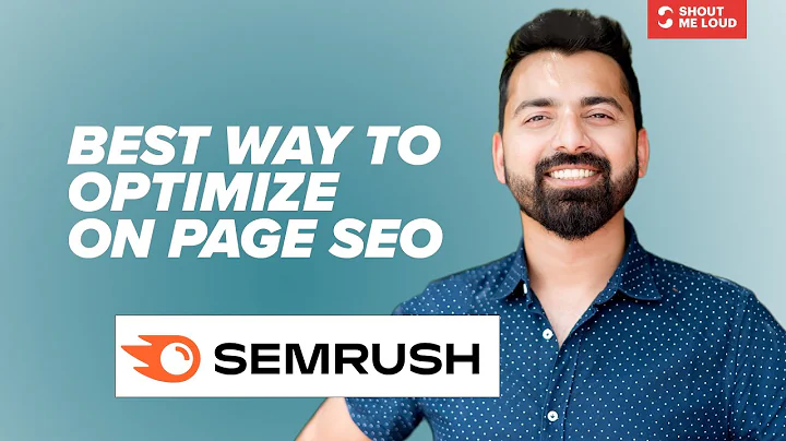 Come ottimizzare il tuo SEO on-page utilizzando Semrush (Testato e Provato)