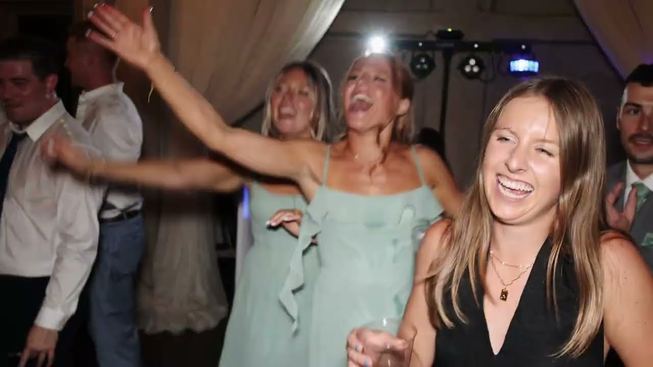 A still from Jane and John's wedding film by Toast Entertainment.