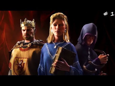 Crusader Kings 3. Прохождение - Козельск, режим "Железный человек". 1 серия.