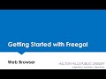 Getting started with freegal  web browser