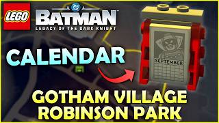 LEGO Batman: Legacy of the Dark Knight | GOTHAM VILLAGE - ROBINSON PARK - Calendars