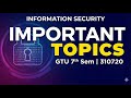 Information Security Most Important Topics GTU Sem 7