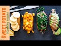 Sweet potato toast recipe for breakfast (meal-prep option)