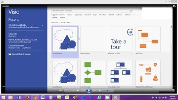Creating a Class Diagram in Visio