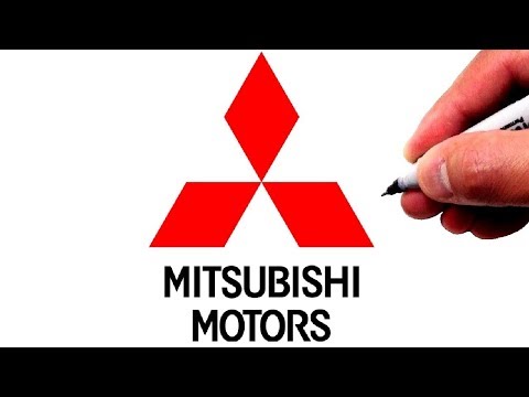 how-to-draw-the-mitsubishi-logo-(famous-car-logos)