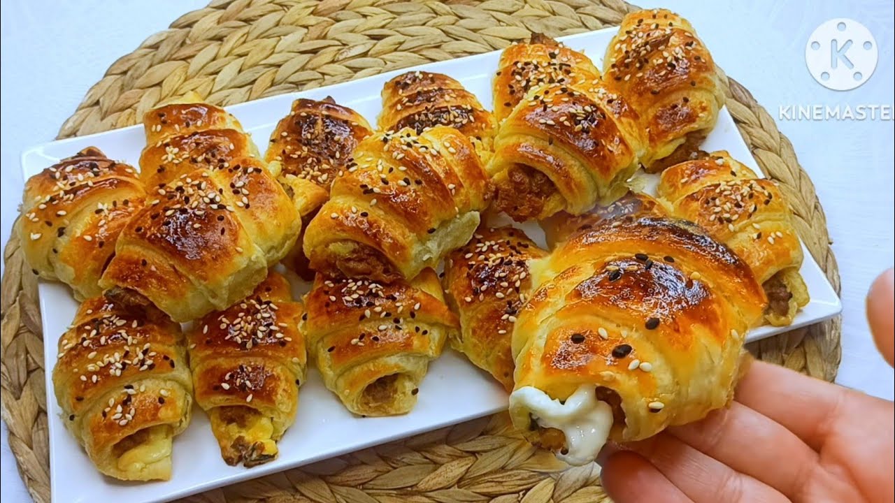 مملحة 🇩🇿👍👌مقرمشة مورقة بعجينة خفيفة وحشو لذيذ جدا بكمية كبيرة في وقت قياسي ساهلة التحضير