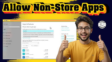 Apps toestaan ​​die niet afkomstig zijn van de Microsoft Store | Vertrouwde software installeren ...