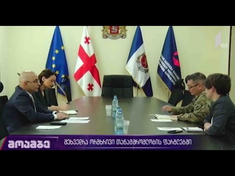 შეხვედრა ორმხრივი თანამშრომლობის ფარგლებში