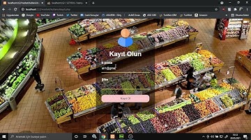 İnternet Programcılığı Market Web Site (PHP & MySQL)