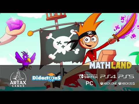 MathLand Official Trailer - PC, Switch,Playstation 5, Playstation 4, Xbox Series S/X, Xbox One