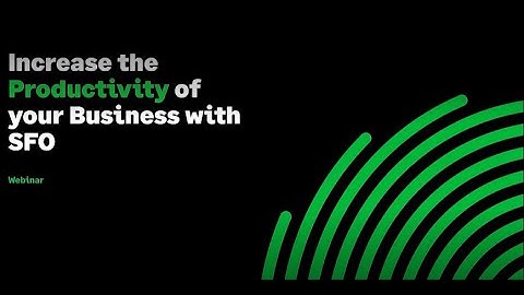 Sage ISV: Sage Field Operations - Sage 100 Users - Increase Your Productivity with SFO