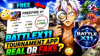 BattleX11 tournament app real or fake full details 🤔 | Free Fire best tournament app | BattleX11 app screenshot 3