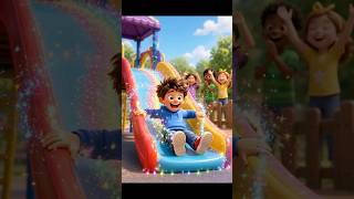 The Magic Playground Adventure! 🌈✨ | Fun Kids Cartoon #shorts