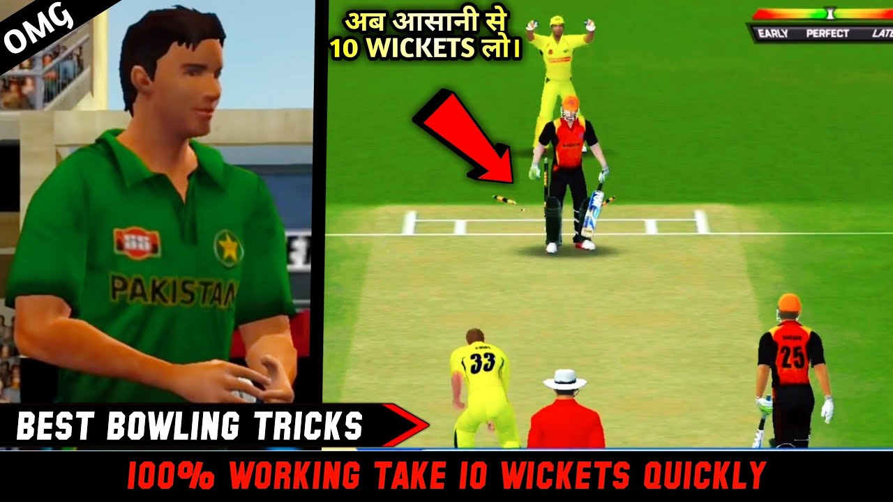 Real Cricket 18 Best Bowling Tips & Tricks For Test Match ...