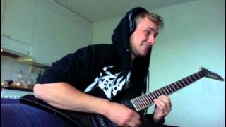 Revocation - Cradle Robber guitar solo cover.