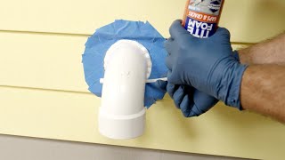 Air-Seal Penetrations With Canned Foam
