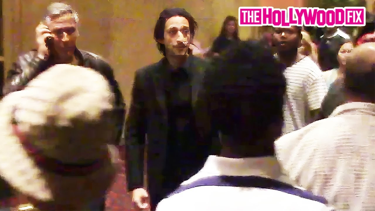 Adrien Brody Attends The Floyd Mayweather Vs. Manny Pacquiao Boxing ...