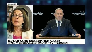 Netanyahu says he'll seek immunity from corruption charges