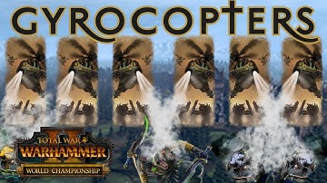CORE UNIT: Gyrocopters - Setzer (DW) vs Soarve (SK) // Total War: WARHAMMER II World Championship