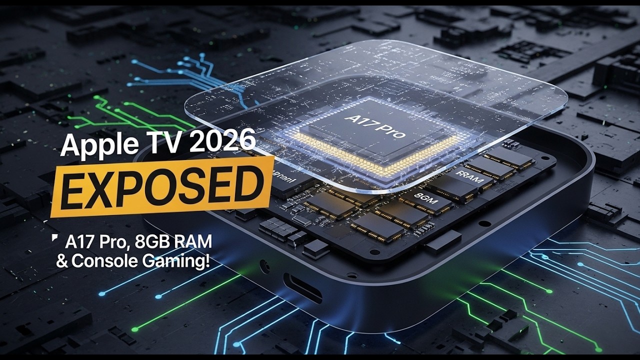 Apple TV 2026 EXPOSED: A17 Pro, 8GB RAM & Console Gaming! - YouTube