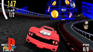 Need For Speed II (PS1) 1997. Gameplay: Ferrari F50. Monolithic Studios