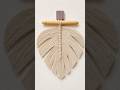 Macrame Leaf #macrame #macrameleaf #macramedesign #macramepattern #macrameforbeginners #beginners