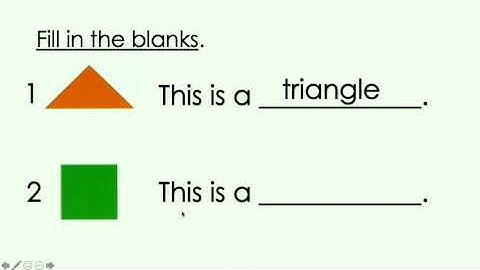 Shapes (Super Minds Book 1, Unit 2)