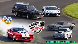 2023 LABOR DAY THRILL SHOW SPECTATOR DRAGS!!! SEEKONK SPEEDWAY 🏁 by TBERG MEDIA 77,433 views 8 months ago 36 minutes