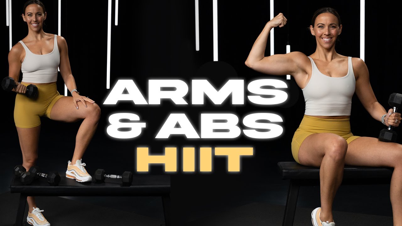Arms and Abs HIIT Workout – 40 Minute