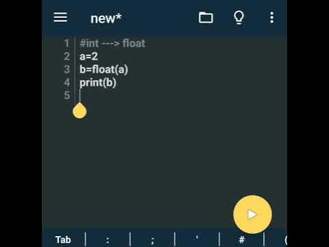 How to convert integer to float in python - YouTube