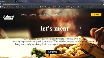 Website Design Timelapse | HTML & CSS Only.