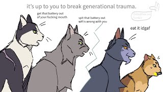 Break the cycle. [JUMALANPELKO FAN-COMIC DUB] [Comic by @/ grilledfiish on Tumblr!] 🐱🟡