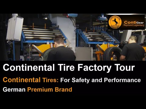 Continental Tire Factory Tour