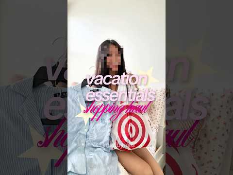 favorite item from this haul? || Tags 🏷️ || Target pajamas summer essentials shopping haul asmr